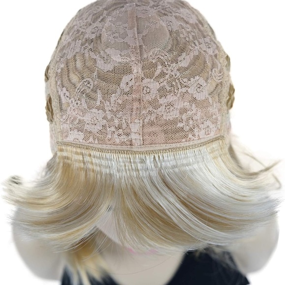 Carol 10” blond Short  FULL CAP bAng WIG *NEW* main image 7
